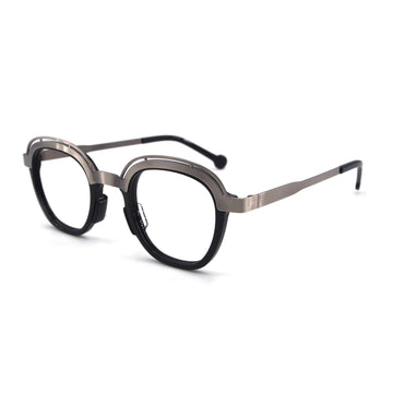 Giovanni in Black Mondo Eyeglasses - sightonomy